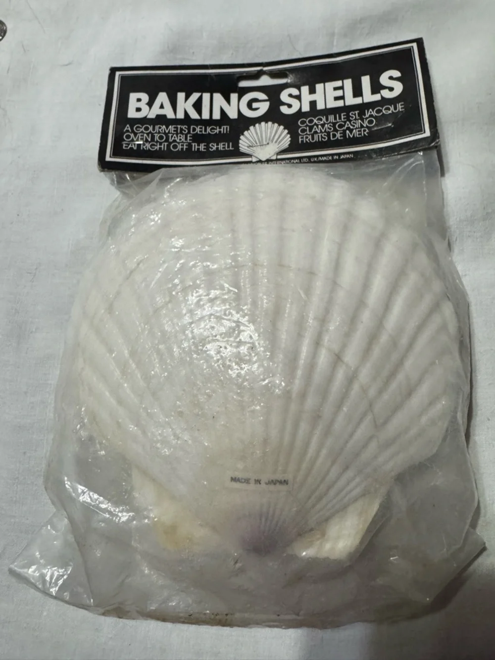 Rare Vintage Alfred E. Knobler Coquilles Saint-Jacques Shells A Gourmet Delight